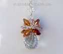 m/w Swarovski 20mm Mozart Ball Pineapple COPPER Su