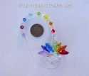 m/w Swarovski Mini Chakra HEALING Colors LOTUS Sun