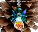  m/w Swarovski RARE Luck of the Irish Green Angel 
