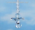  m/w Swarovski Car Charm Rare 8621 Clear ANGEL Sun
