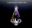 Swarovski Crystal Strass Aurora Borealis BIG 50mm 