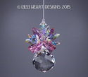 m/w Swarovski Mini Mozart Ball Pineapple Lt. Rose 