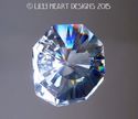 Swarovski Crystal RARE Suncatcher Sunburst Clear 4