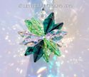 m/w Swarovski Crystal Emerald, Peridot and Pink Su