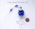 m/w Rare 44mm Swarovski Cross Blues Top Suncatcher