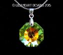 m/w Swarovski RARE Aurora Borealis 18mm 6208 Penda