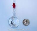 m/w Swarovski RARE 6208 Clear Sunburst Red Beads S