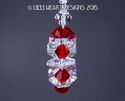 m/w Swarovski Christmas Suncatcher Car Charm Mini 