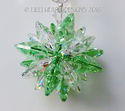 m/w Swarovski Mini SUPER STAR PERIDOT Car Charm Su