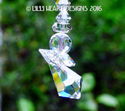  m/w Swarovski Car Charm Rare 8621 Clear ANGEL Sun