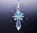  m/w Swarovski Aqua RARE AB 44mm Angel Car Home Su