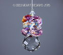 m/w Swarovski Mini Mozart Ball Pineapple Lt. Rose 