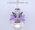  m/w Swarovski Rare VL and Violet AB CROSS ANGEL S