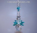  m/w Swarovski Aqua Guardian CROSS ANGEL Car Home 