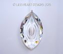  Big 50mm Crystal CAT'S EYE Clear Suncatcher Ready