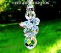  m/w Swarovski *Crystal Clear Angel* Car Charm Sun