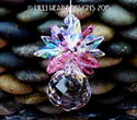 m/w Swarovski Mini Mozart Ball Pineapple Lt. Rose 
