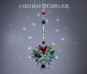 m/w Swarovski LARGEST CHRISTMAS LOTUS with Little 
