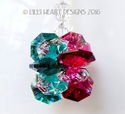 m/w Swarovski Mini SUPER STAR CHRISTMAS Car Charm 