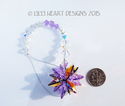 m/w Swarovski RARE Vitrail Light and Violet Star S