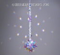 m/w Swarovski Mini SUPER STAR AB Violet Car Charm 