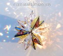 m/w Swarovski RARE Crystal Sunset and Clear Star S
