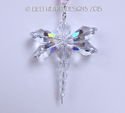 m/w Swarovski Chakra Rainbow Making Dragonfly Sunc