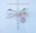 m/w Swarovski MAGNIFICENT BIG Aurora Dragonfly Sun