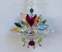 m/w Swarovski LARGEST CHRISTMAS LOTUS with Little 