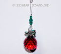 m/w Swarovski Small Red Ball Christmas Ornament Su