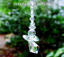  m/w Swarovski Car Charm Rare 8621 Clear ANGEL Sun