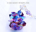 m/w Swarovski RARE Bermuda Blue and Violet Star Su