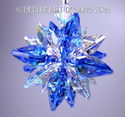 m/w Swarovski Mini SUPER STAR Blue AB Car Charm Su