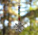m/w Swarovski Crystal Mini Suncatcher Chakra Color
