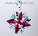 m/w Swarovski Mini SUPER STAR CHRISTMAS Car Charm 