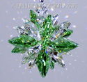 m/w Swarovski Mini SUPER STAR PERIDOT Car Charm Su
