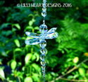 Dragonfly Rainbow Suncatcher m/w Swarovski Logo Fa