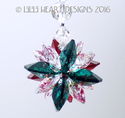 m/w Swarovski Mini SUPER STAR CHRISTMAS Car Charm 