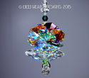 m/w Swarovski LARGEST CHRISTMAS LOTUS with Little 
