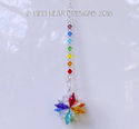 m/w Swarovski Mini SUPER STAR CHAKRA Car Charm Sun