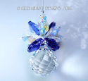 m/w Swarovski 20mm Mini Mozart Ball Pineapple Sunc