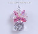 m/w Swarovski Mini Mozart Ball Pineapple Lt. Rose 