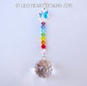 m/w Swarovski Crystal 8558 Best 20mm CHAKRA BUTTER