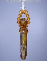 m/w Swarovski Crystal 50mm Copper Yoko Ono Key Sun
