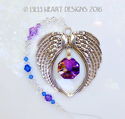  m/w Swarovski ULTRA RARE Double VL Angel Wings Su