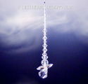  m/w Swarovski Car Charm Rare 8621 Clear ANGEL Sun