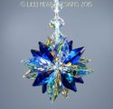 m/w Swarovski Rare COBALT AB SUPER STAR Ornament S