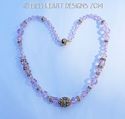 m/w Swarovski RARE Discontinued Rosaline Pink Bead