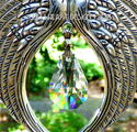  m/w Swarovski Suncatcher VINTAGE KITE Angel Wings