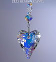 m/w Swarovski 27mm AB Wild Heart Sun Catcher with 